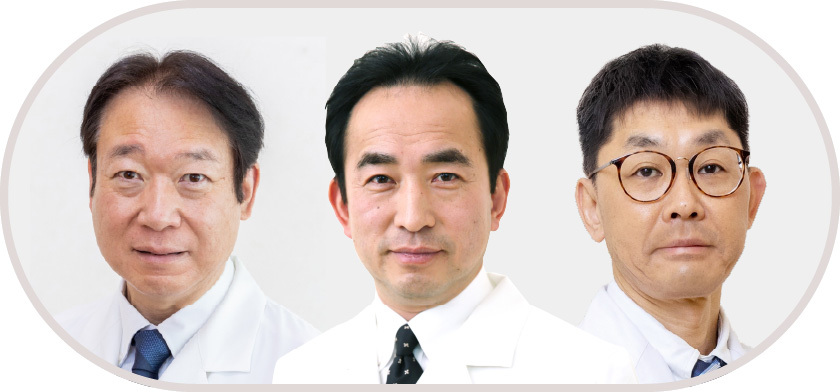 石原理事長、納谷先生、立山先生 写真